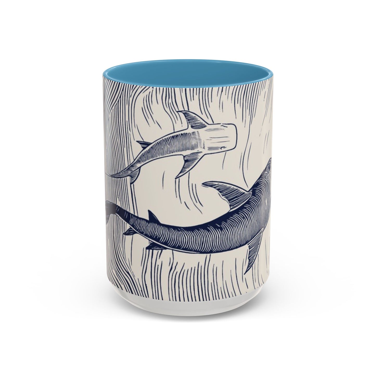 MOMMY SHARK & BABY SHARK COFFEE MUG