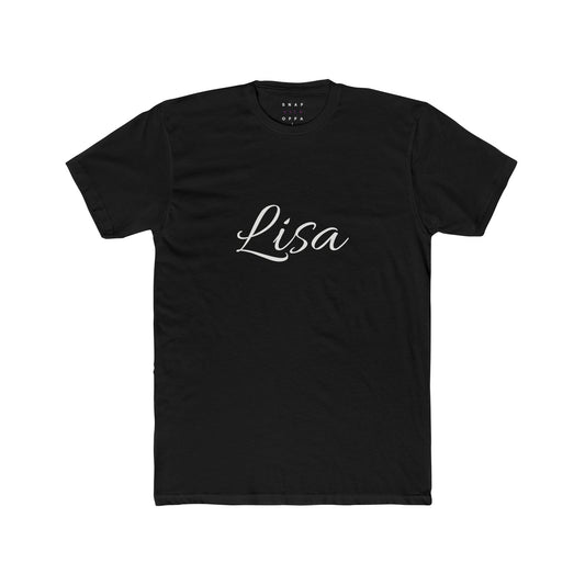 LISA  COTTON CREW TEE
