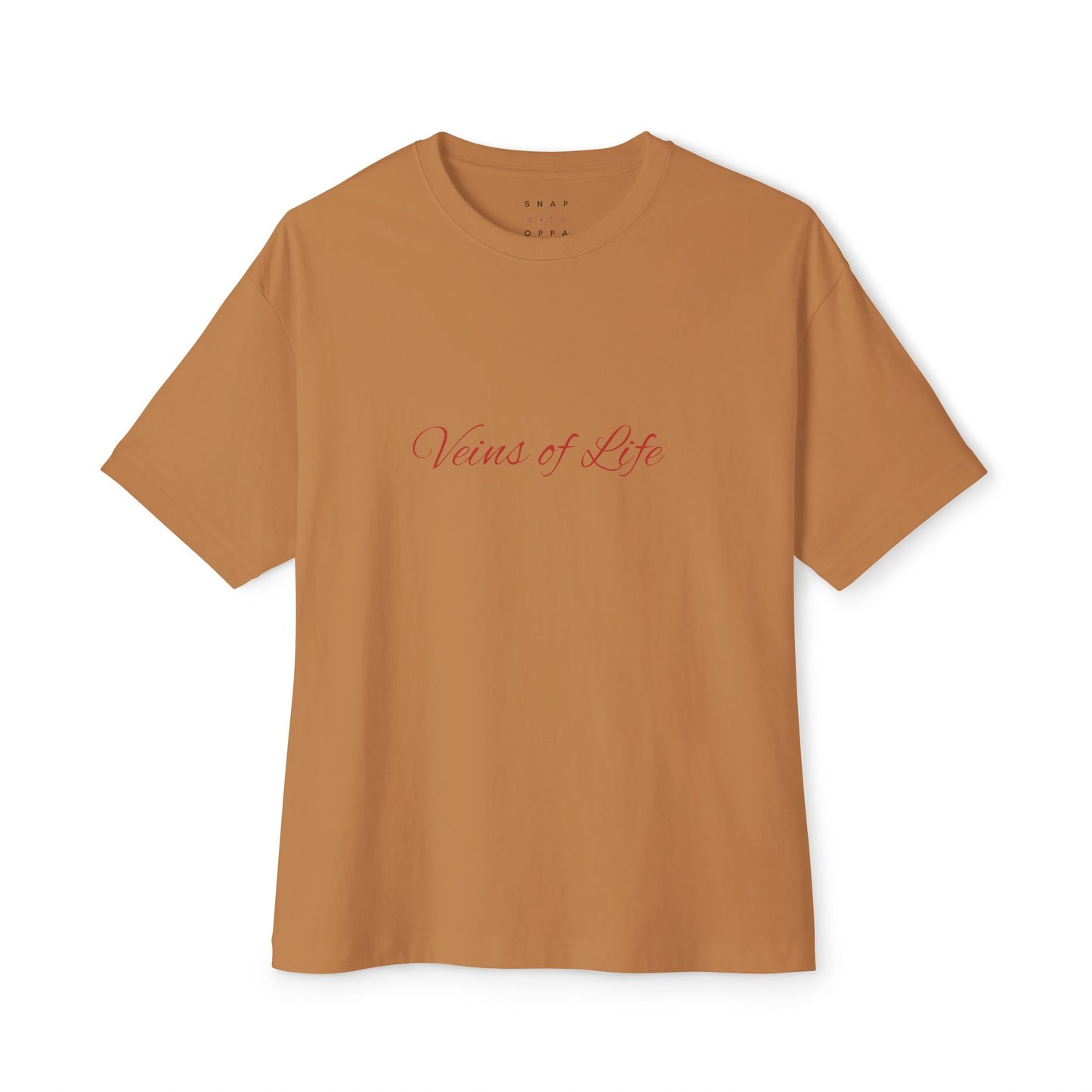 VIENS OF LIFE  OVERSIZE BOXY TEE