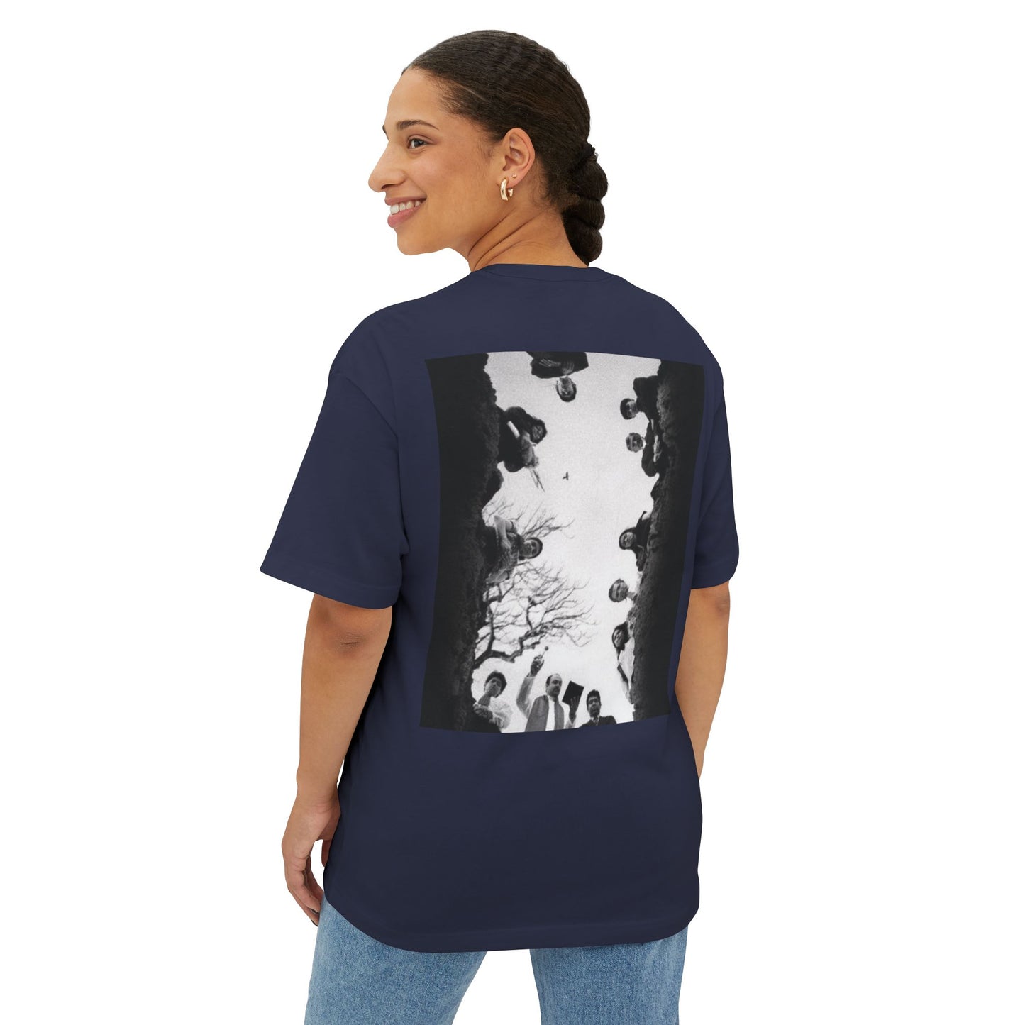 THE LAST VIEW Unisex Oversized Boxy Tee