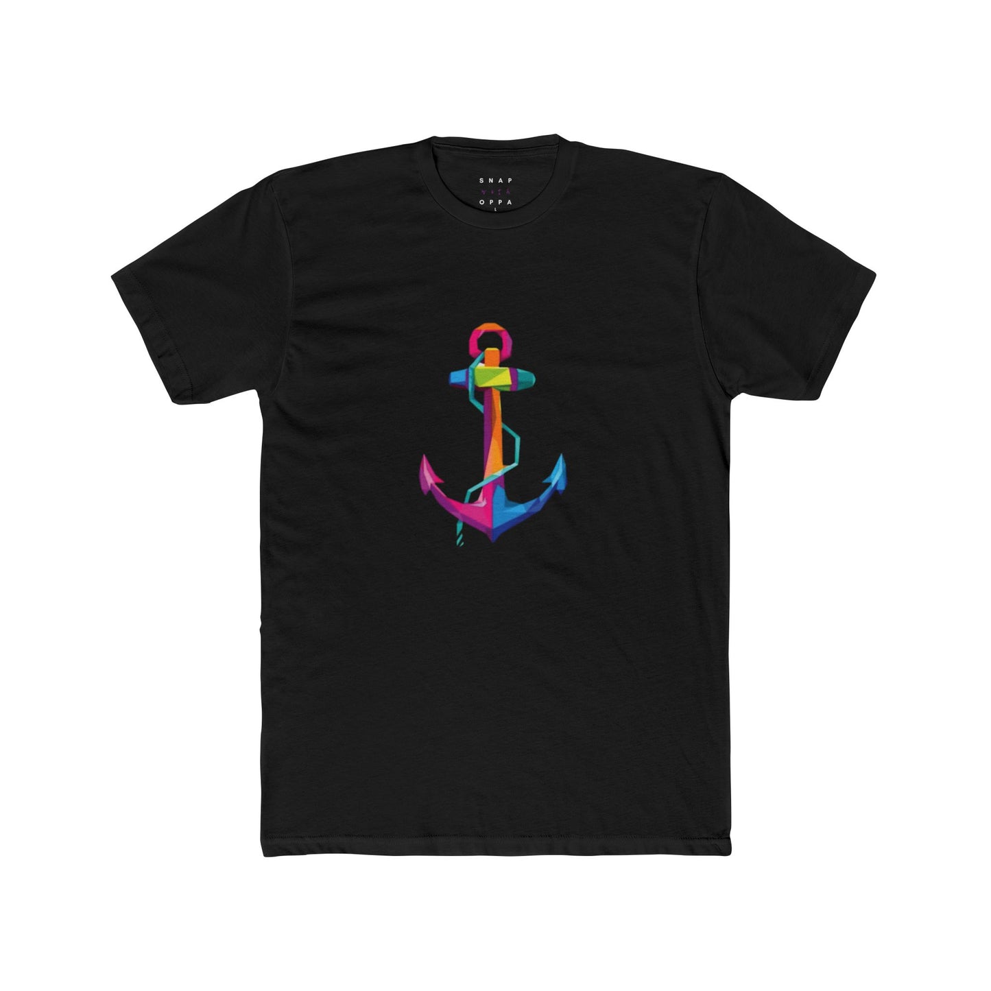 COLOURFUL SHIP-HOOK COTTON CREW TEE