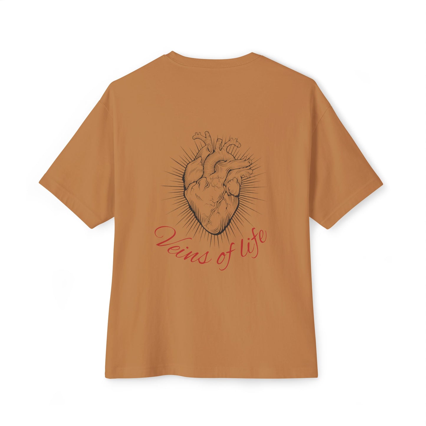 VIENS OF LIFE  OVERSIZE BOXY TEE