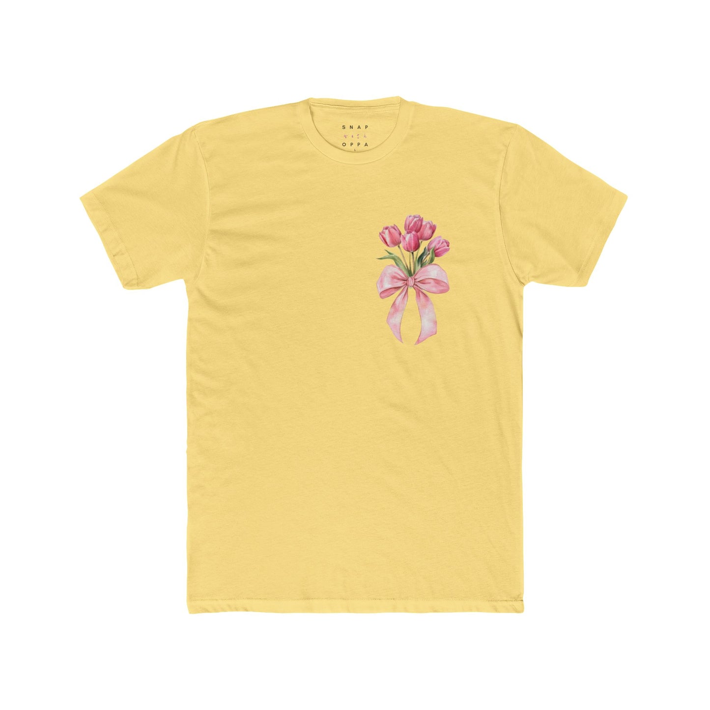 TULIP BOUQUE COTTON CREW TEE