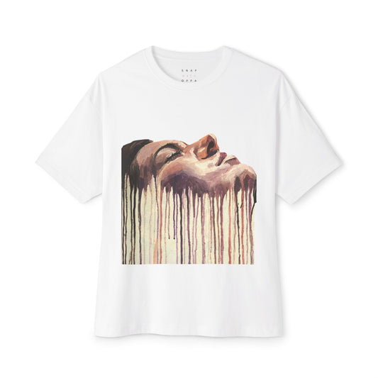 Melting Silence Unisex Oversized Boxy Tee