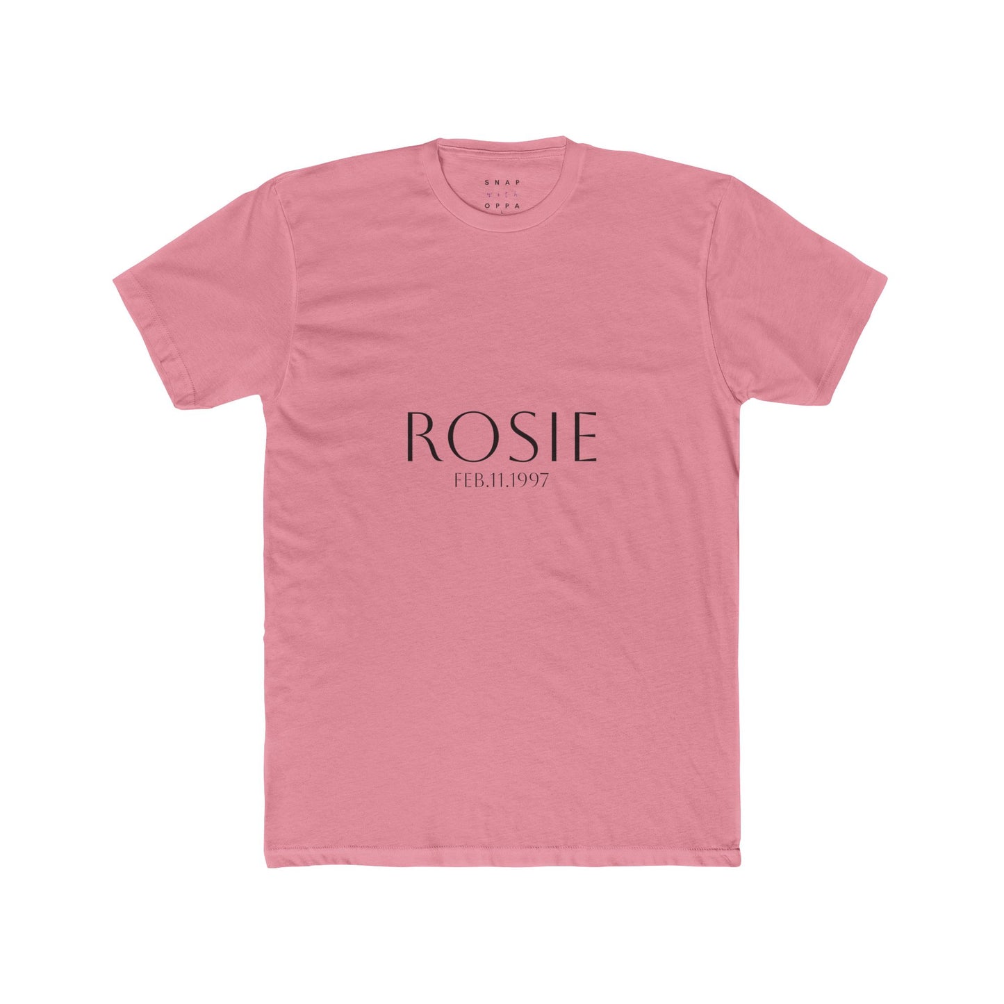 ROSIE BIRTHDATE COTTON CREW TEE