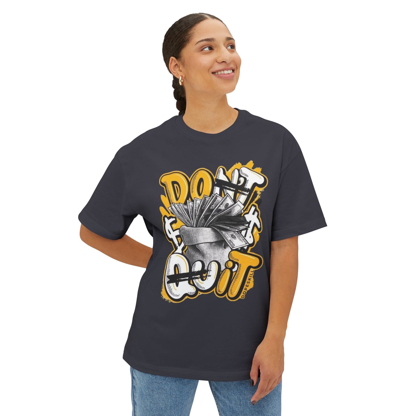 DONT QUIT OVERSIZE BOXY TEE
