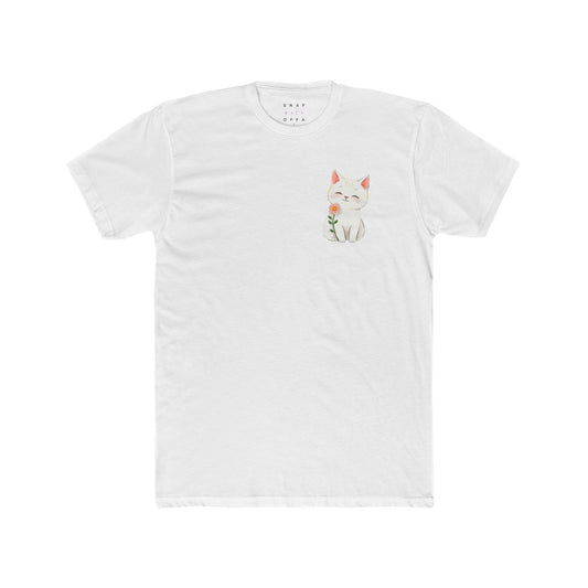 BABY CAT COTTON CREW TEE