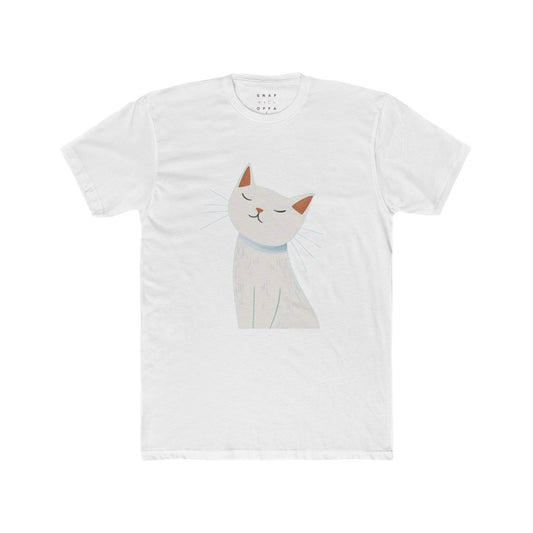 HAPPY CAT COTTON CREW TEE