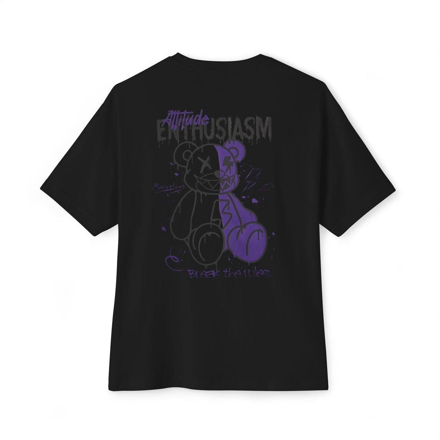 ATTITUDE ENTHUSIASM  OVERSIZE BOXY TEE