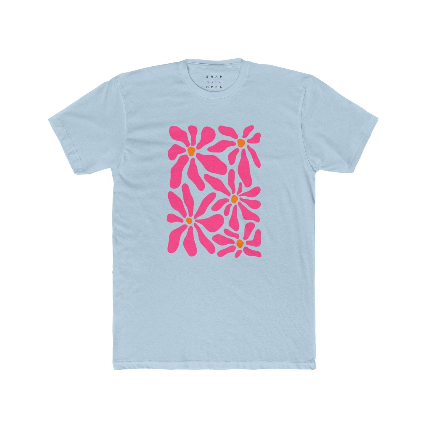 PINK Cotton Crew Tee