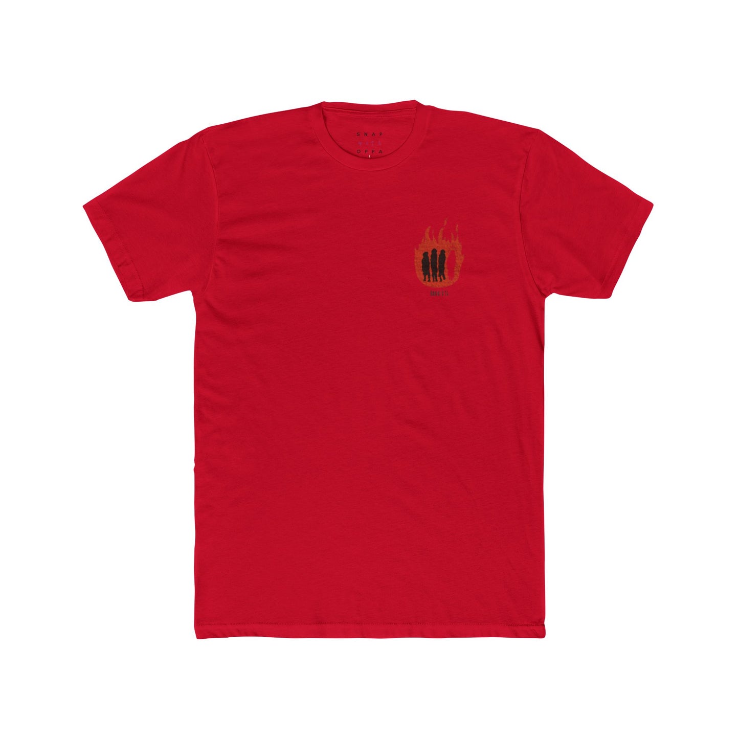 FLAME COTTON CREW TEE