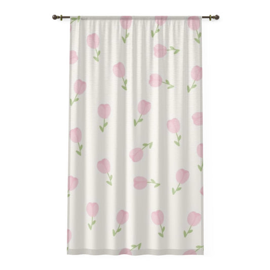 FLORAL CURTIAN