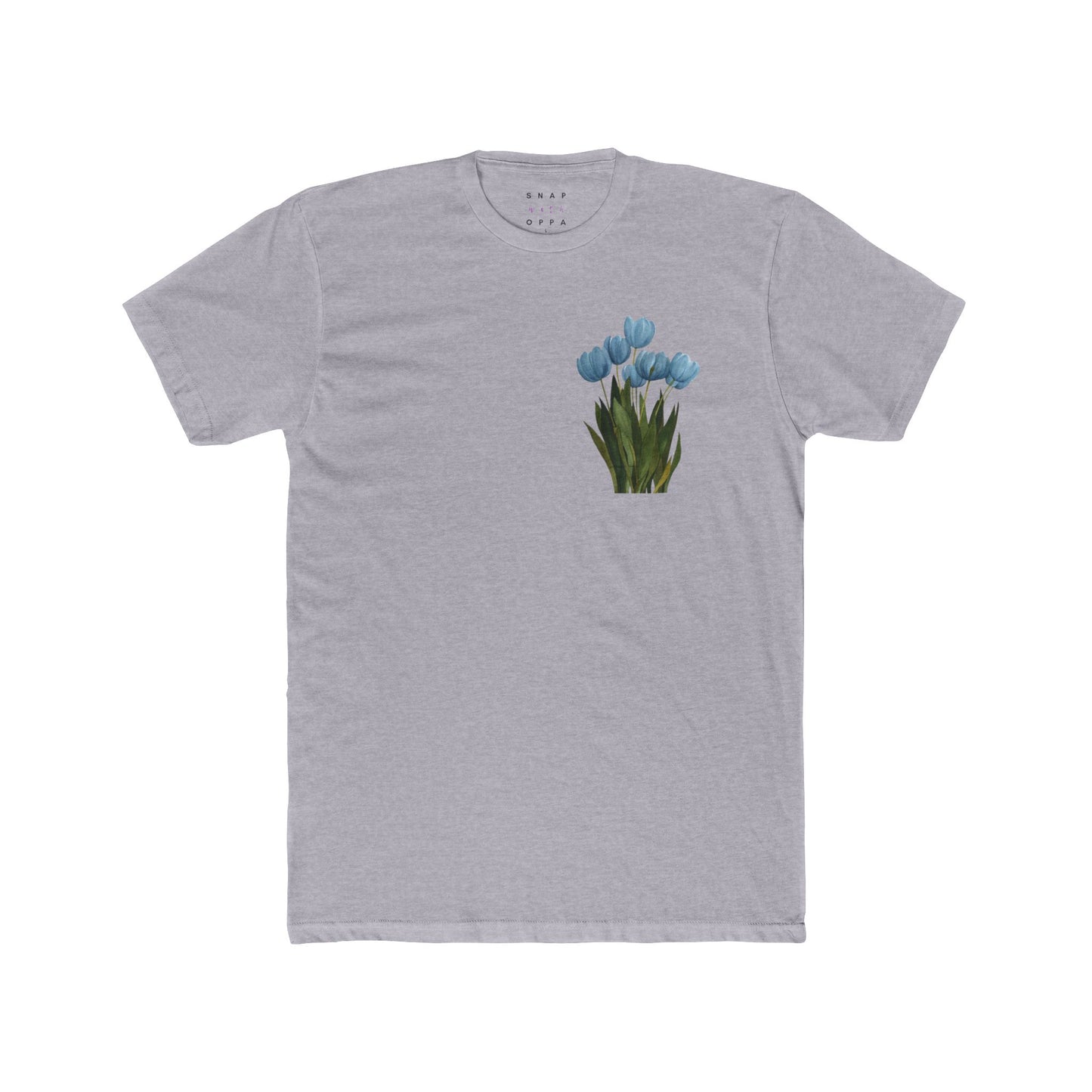 BLUE TULIP COTTON CREW TEE