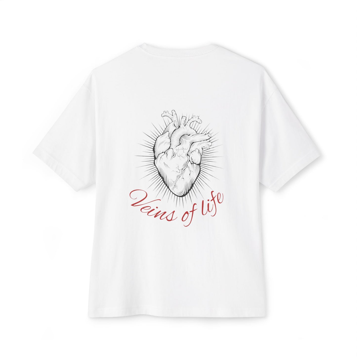 VIENS OF LIFE  OVERSIZE BOXY TEE
