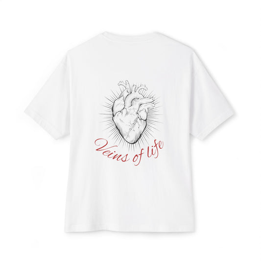 VIENS OF LIFE  OVERSIZE BOXY TEE