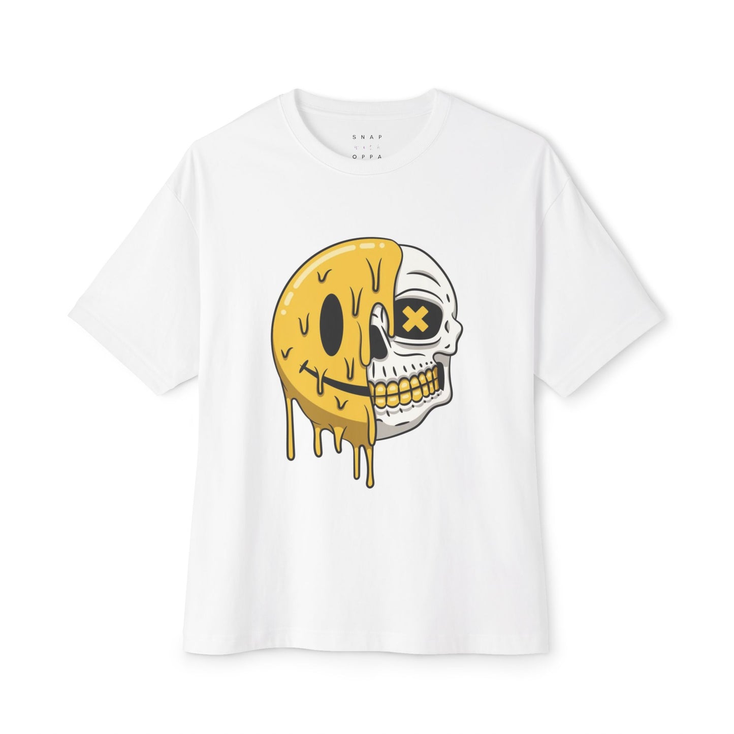 MELTED EXPRESSION OVERSIZE BOXY TEE