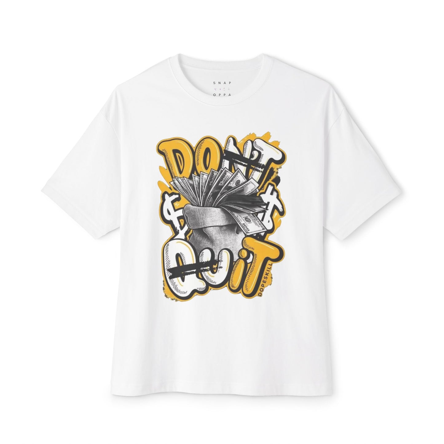 DONT QUIT OVERSIZE BOXY TEE