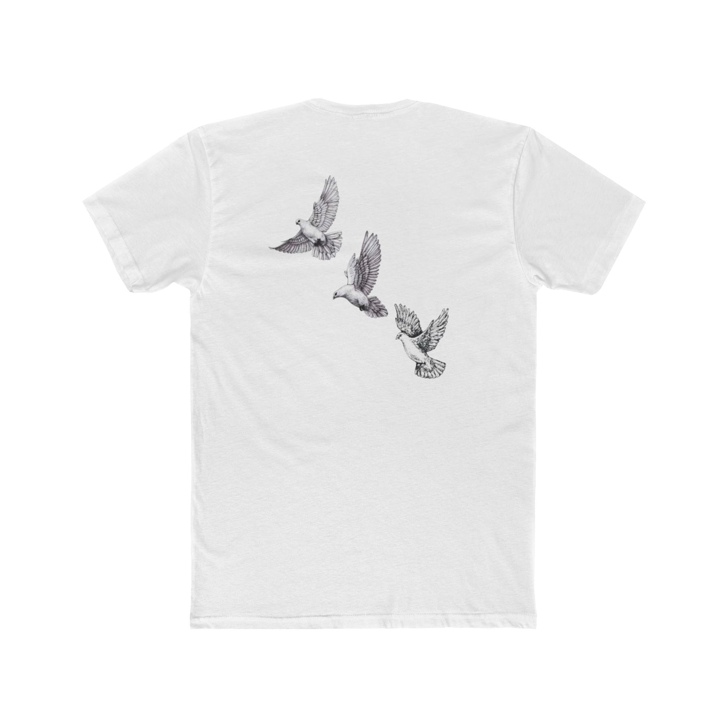 TEACH PEACE UNISEX CREW TEE