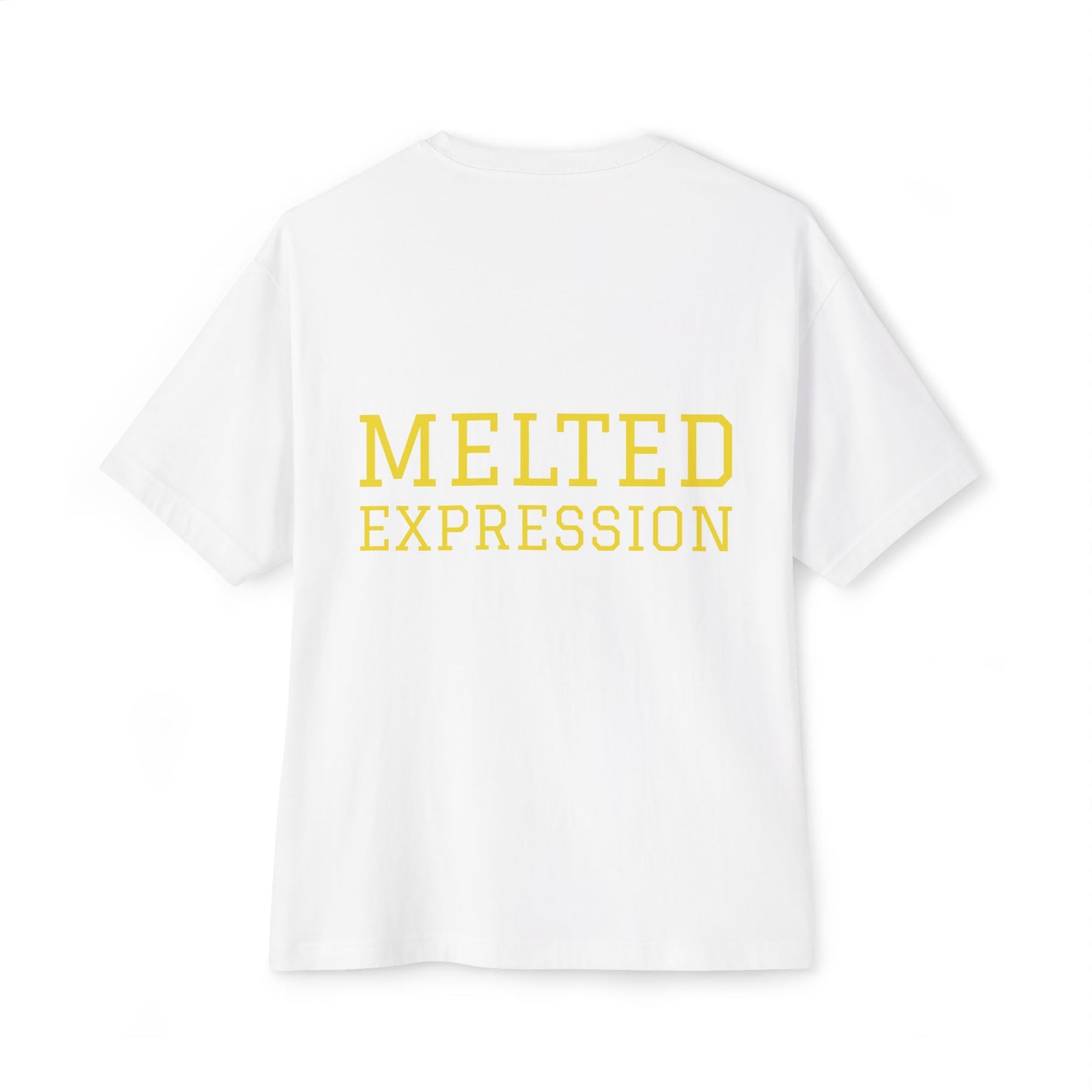 MELTED EXPRESSION OVERSIZE BOXY TEE