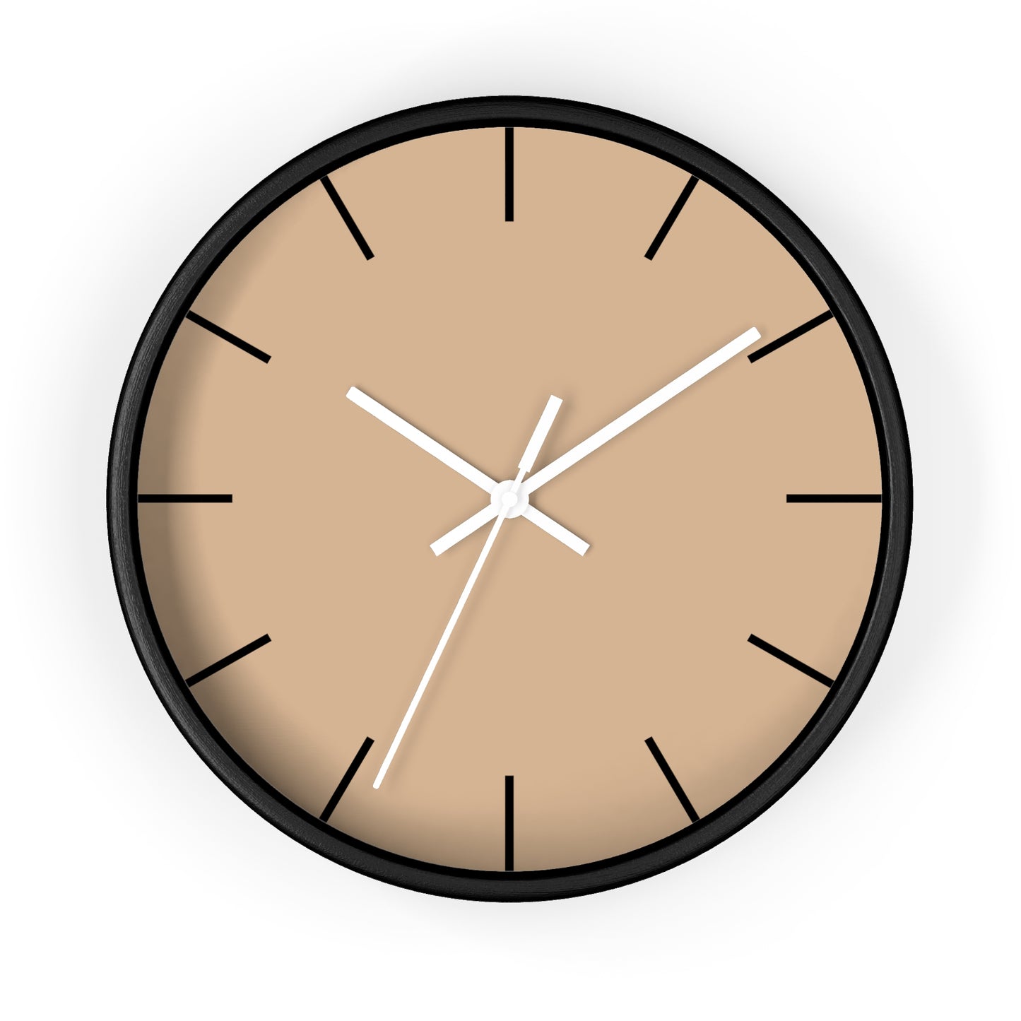 BROWN WALL CLOCK
