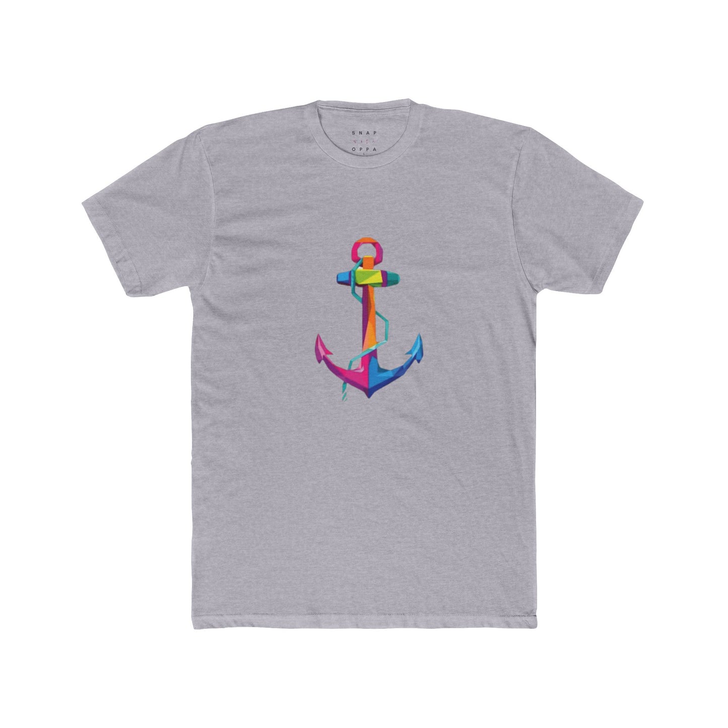 COLOURFUL SHIP-HOOK COTTON CREW TEE