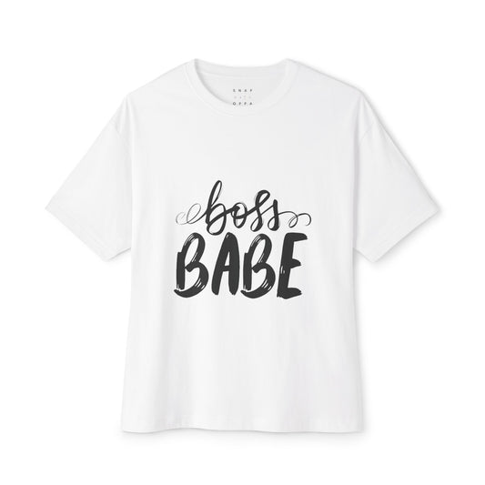 BOSS BABE OVERSIZE BOXY TEE