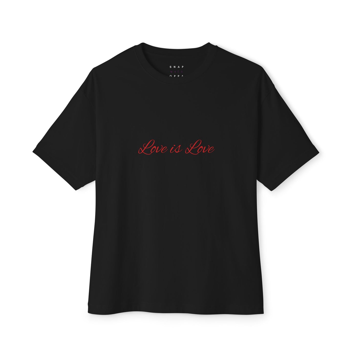LOVE IS LOVE OVERSIZE BOXY