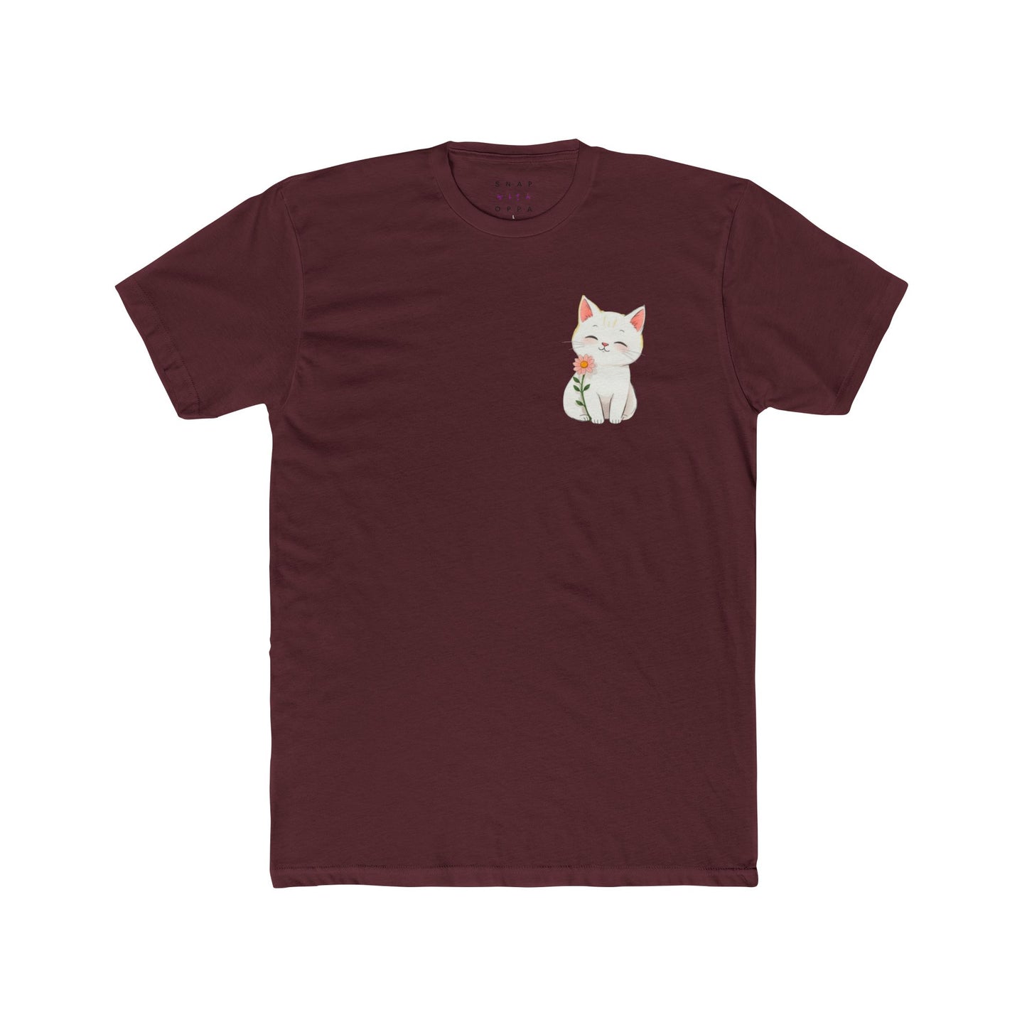 BABY CAT COTTON CREW TEE