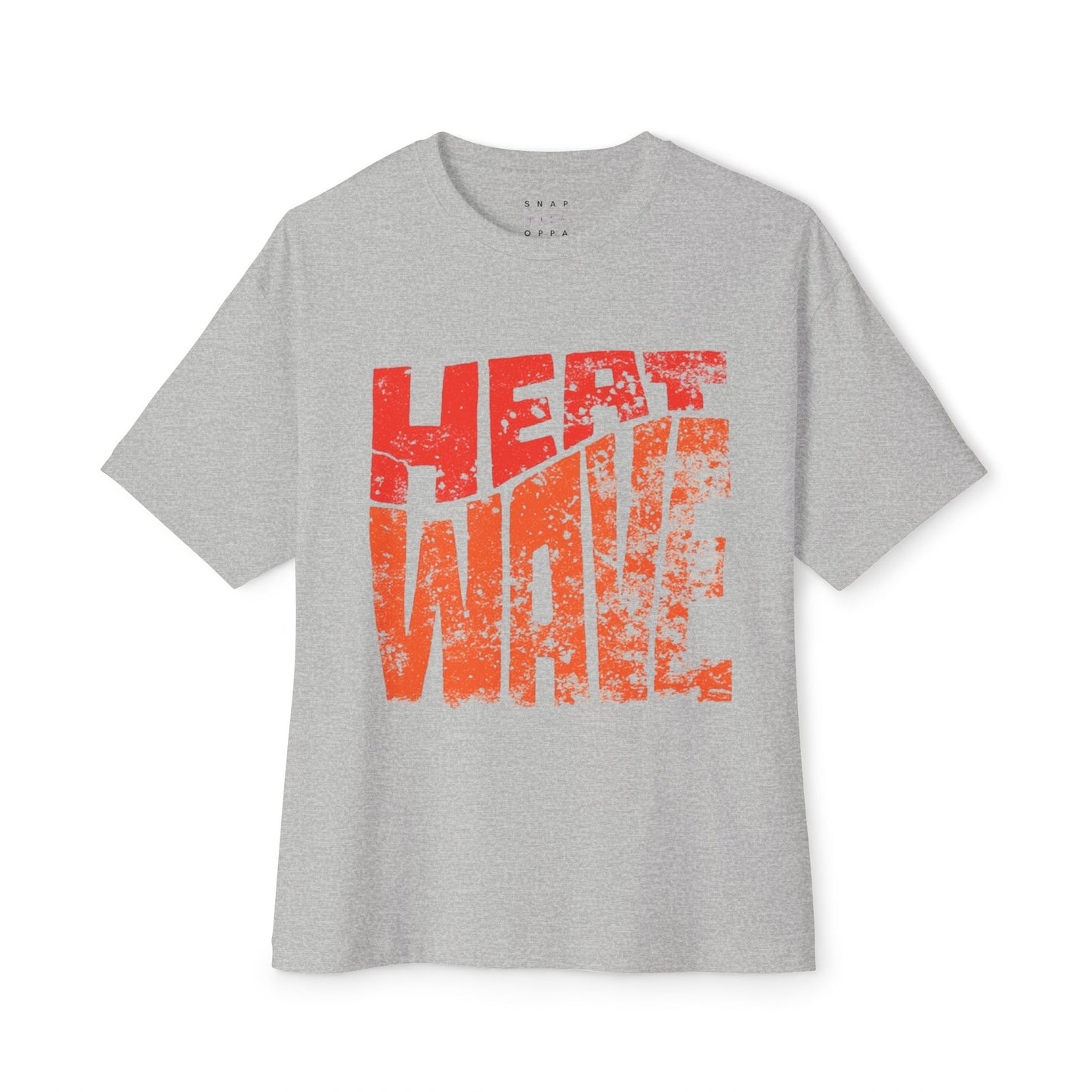 HEAT WAVE Unisex Oversized Boxy Tee