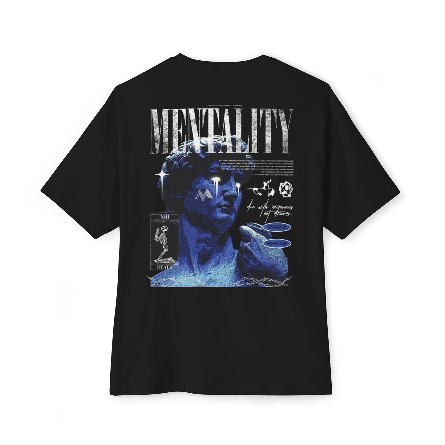 MENTALITY Unisex Oversized Boxy Tee