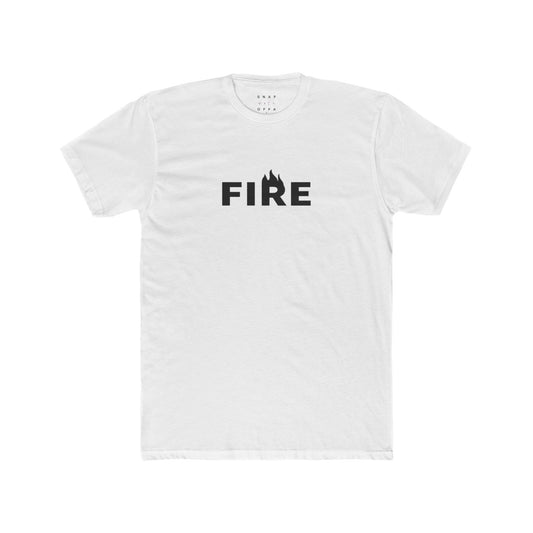 FIRE COTTON CREW TEE