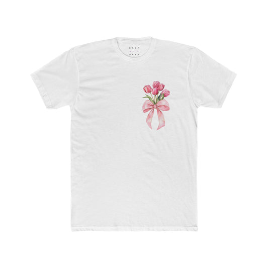 TULIP BOUQUE COTTON CREW TEE
