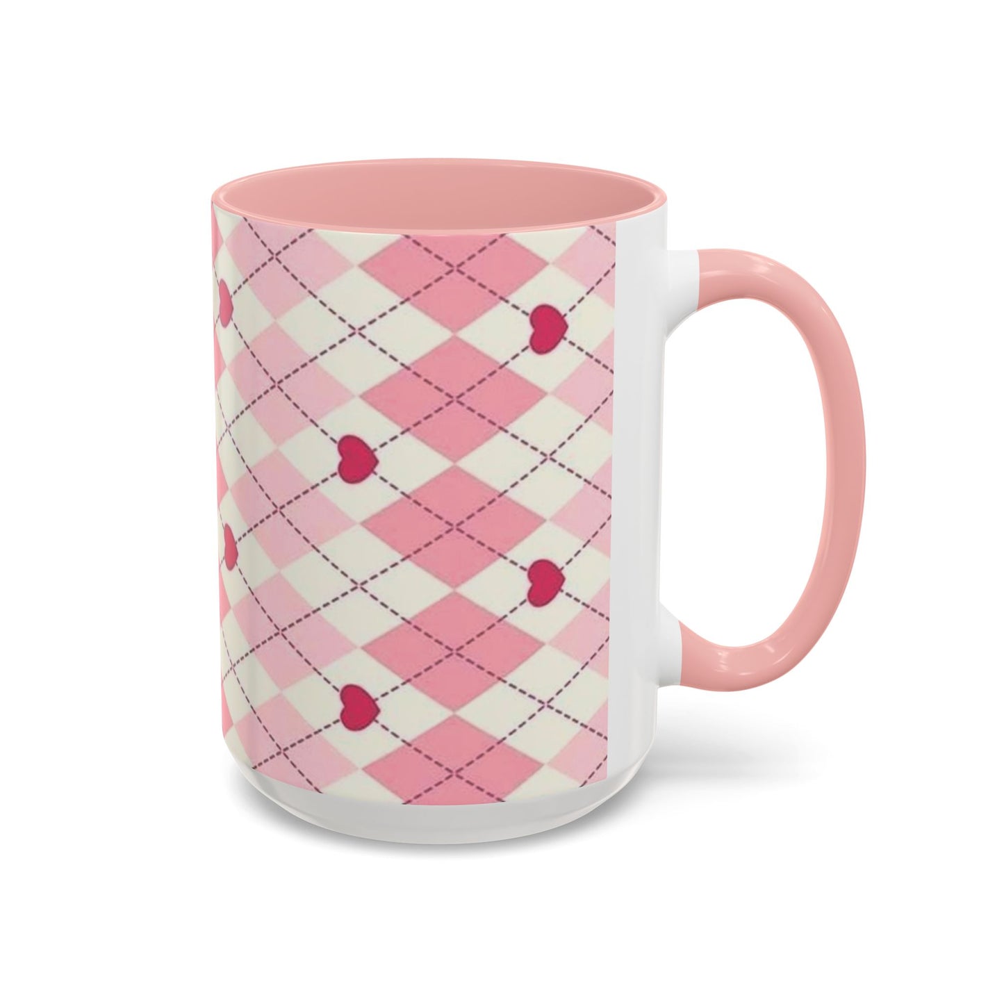 HEART PATTREN COFFEE MUG