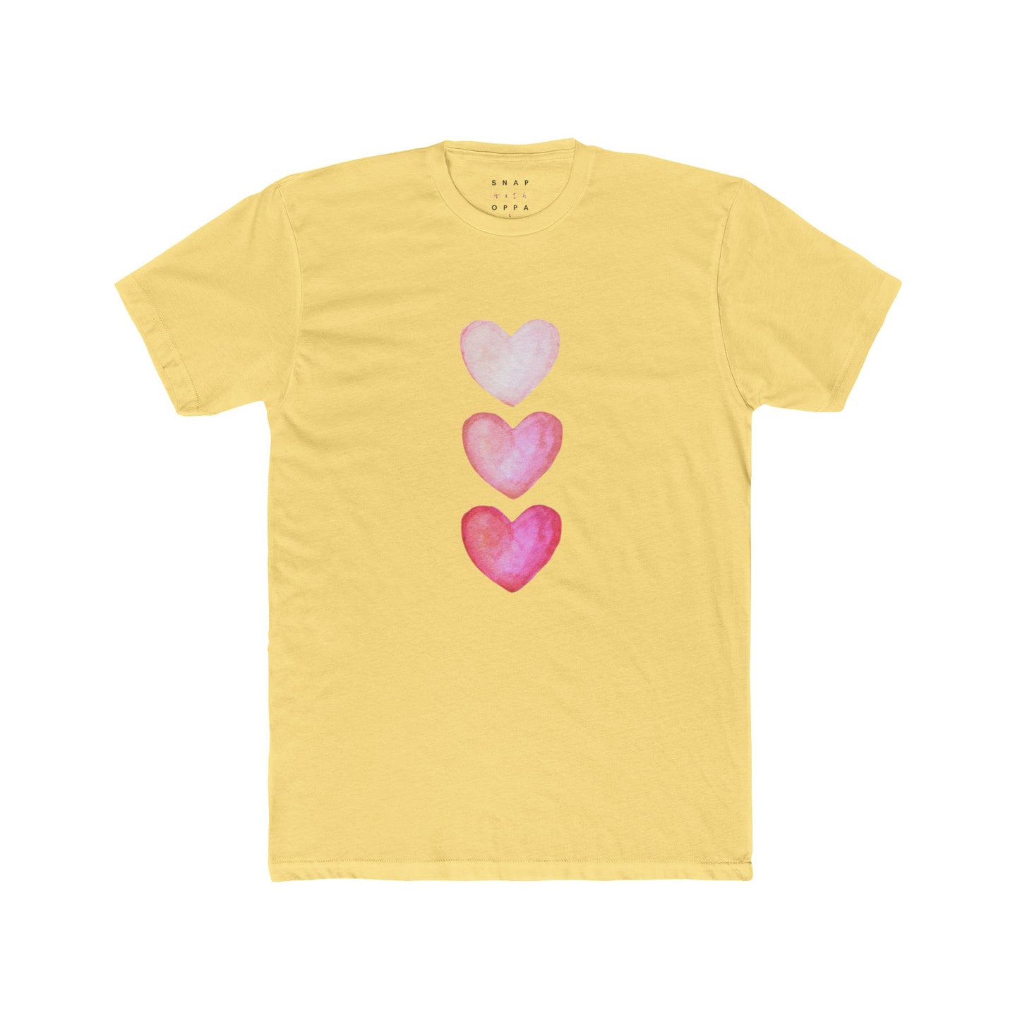 HEART COTTON CREW TEE