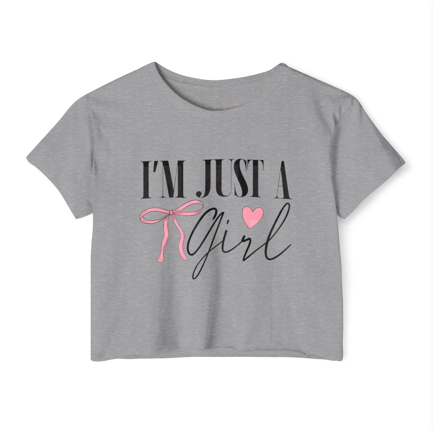 I'M JUSTA  GIRL CROP TOP