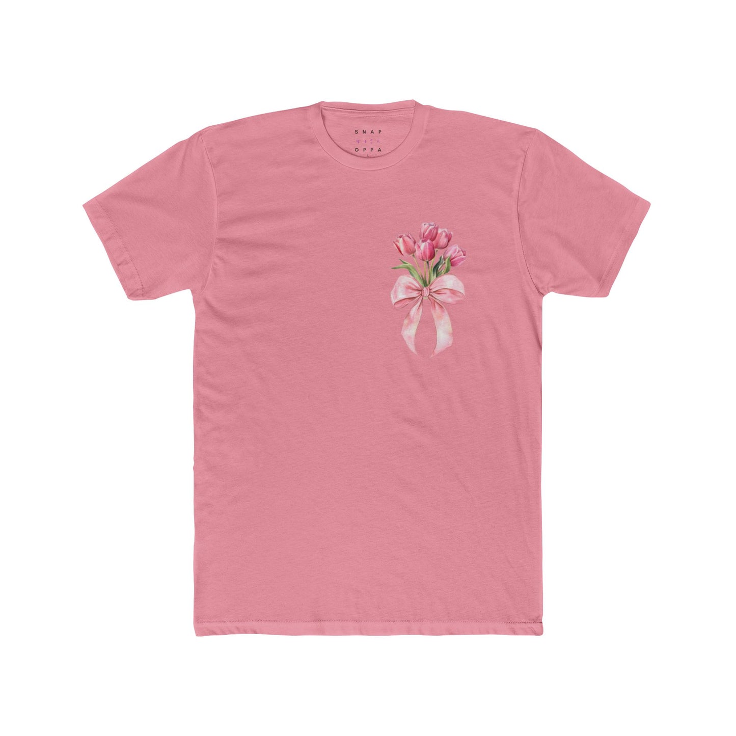 TULIP BOUQUE COTTON CREW TEE