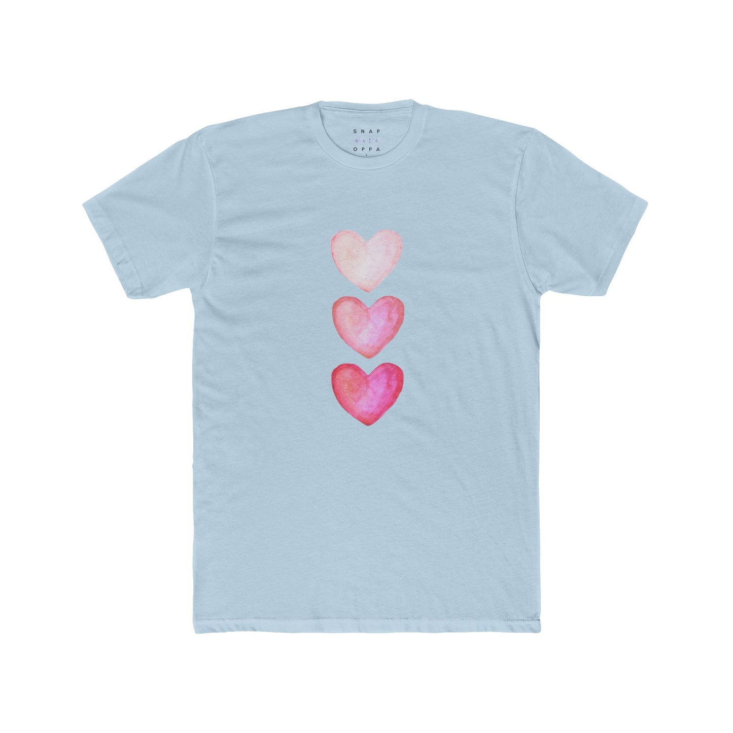 HEART COTTON CREW TEE