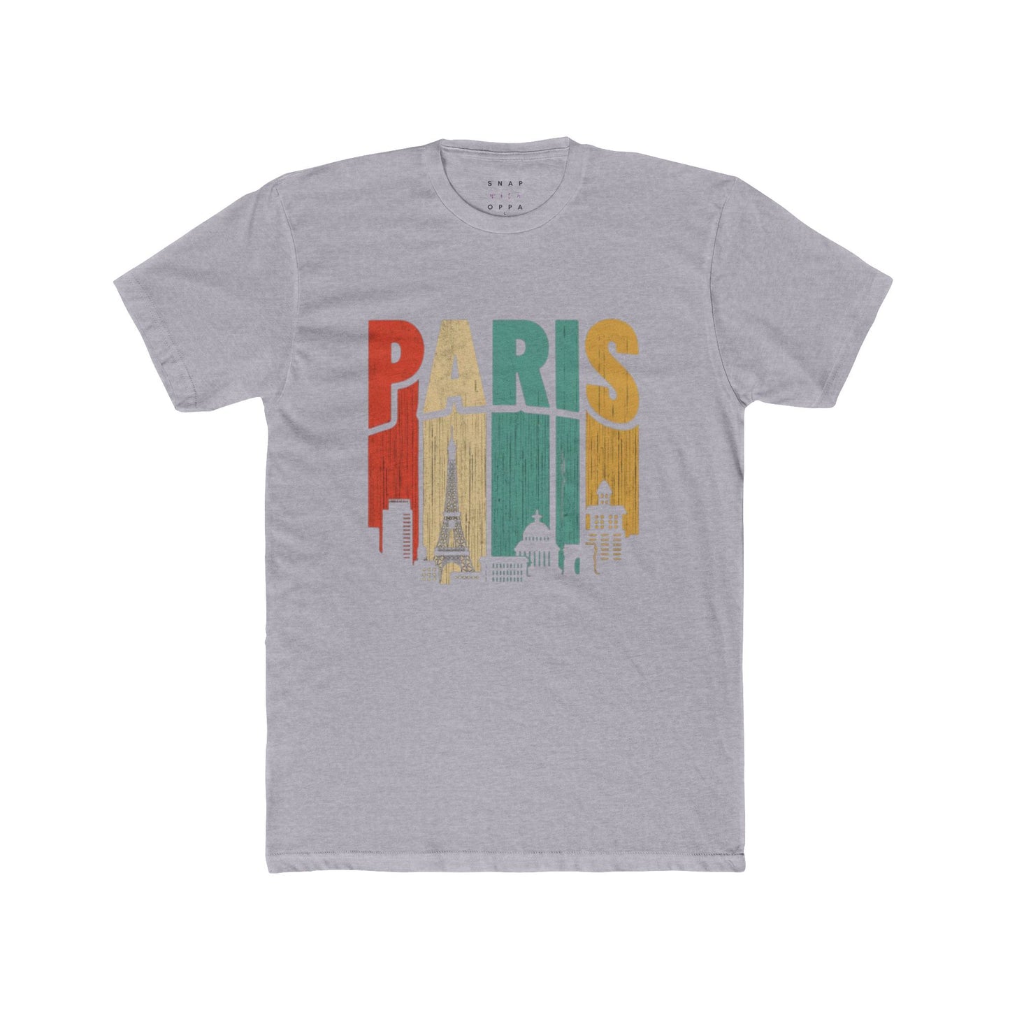 PARIS CITY COTTON CREW TEE