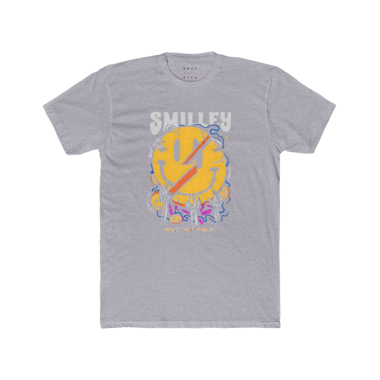SMILEY UNISEX CREW TEE