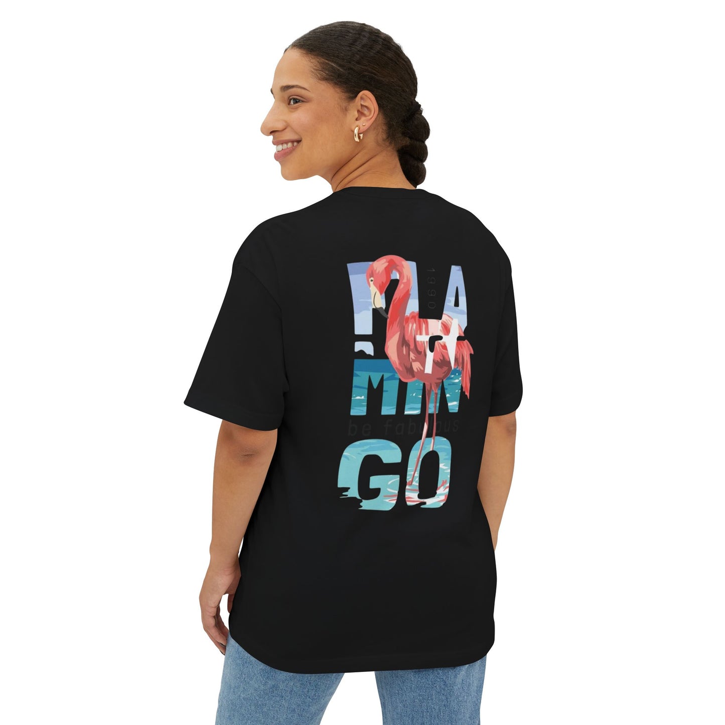 BE FABULOUS Unisex Oversized Boxy Tee