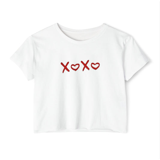 XOXO CROP TOP