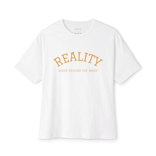 REALITY Unisex Oversized Boxy Tee