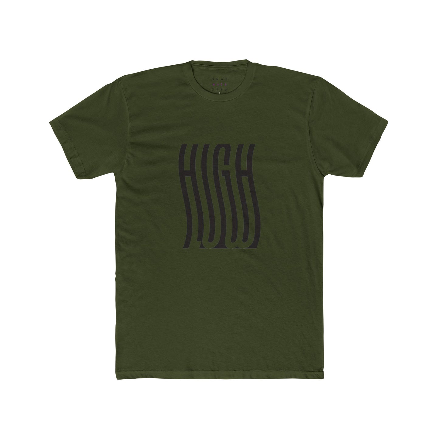 HIGH UNISEX CREW TEE
